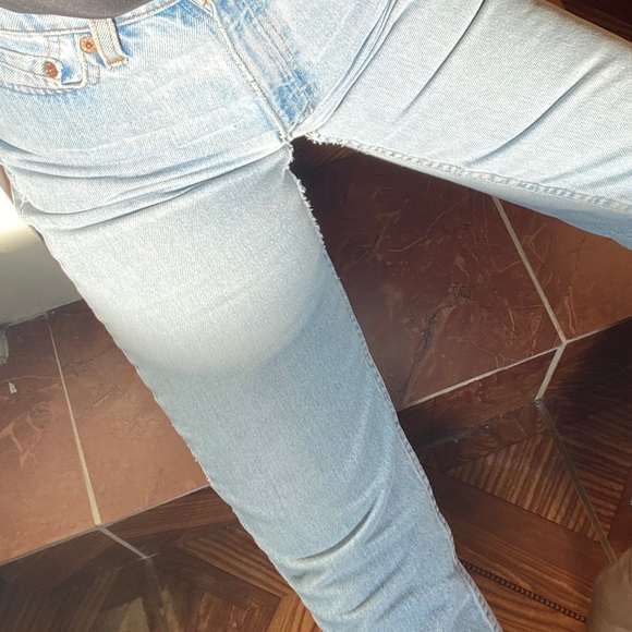 🚫SOLD🚫 Levi’s jeans 512 high waisted re/done 25 - Picture 4 of 6